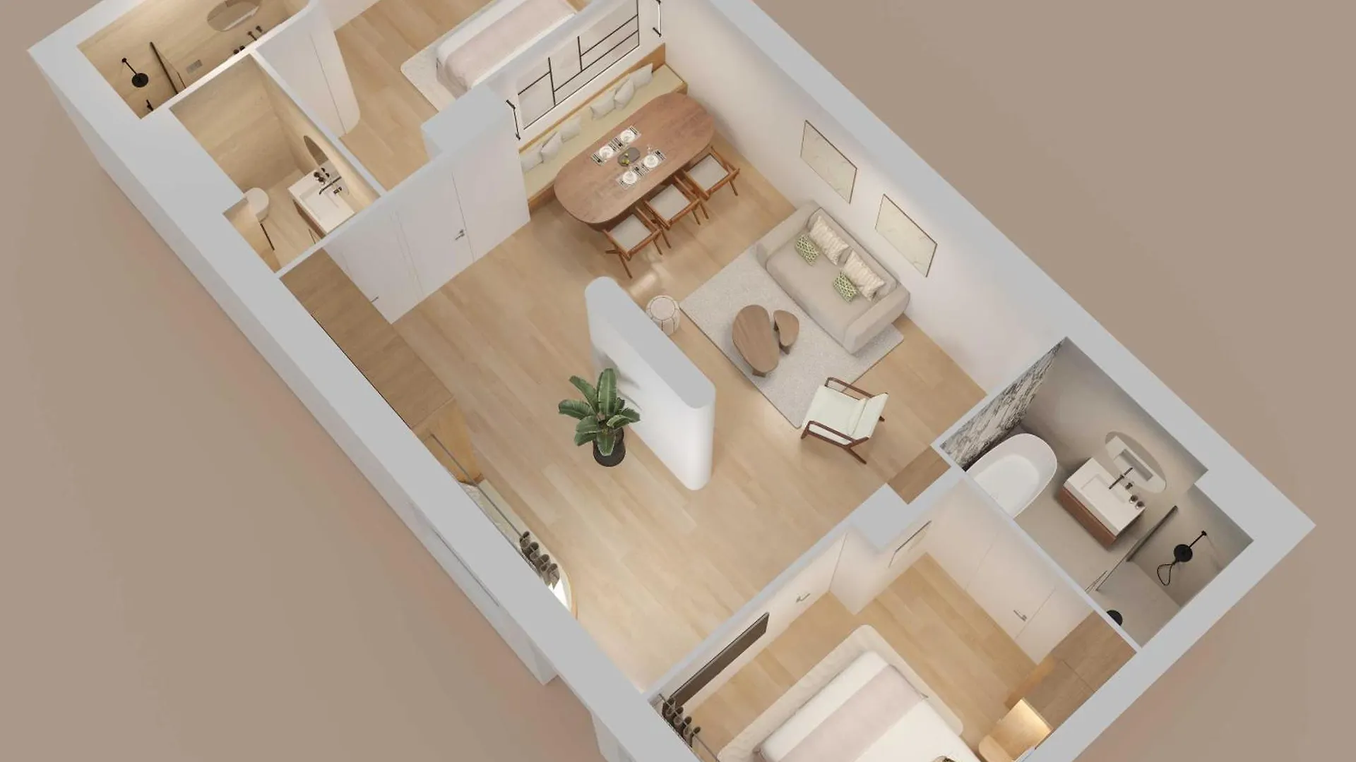 Apartment Sumptuous - 2br-6p - Center Of *